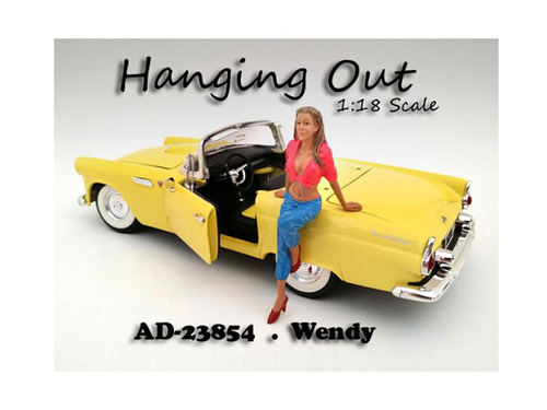 \Hanging Out\ Wendy Figurine for 1/18 Scale Models by American Diorama