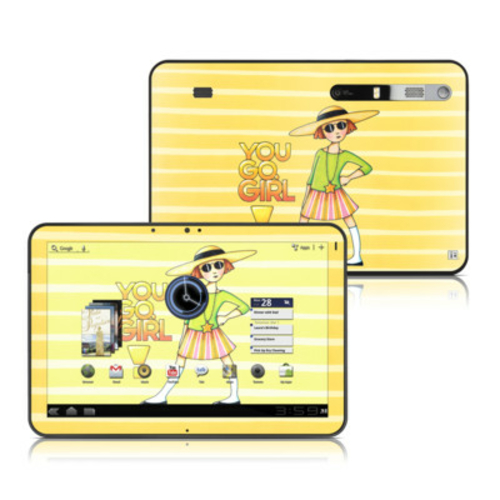 DecalGirl MXOM-GOGIRL DecalGirl Motorola Xoom Skin - You Go Girl
