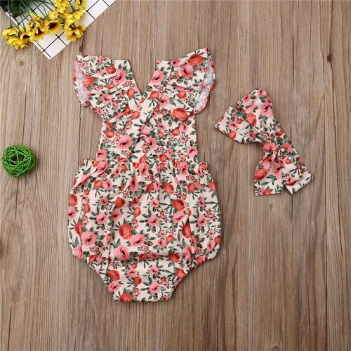 Pudcoco Newly Newborn Infant Baby Girl Floral