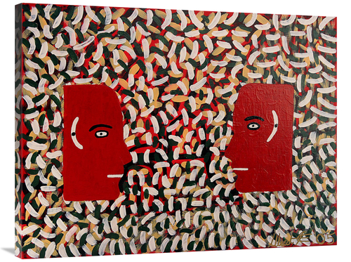 Global Gallery GCS-479467-3040-142 30 x 40 in. Red Heads Art Print - U