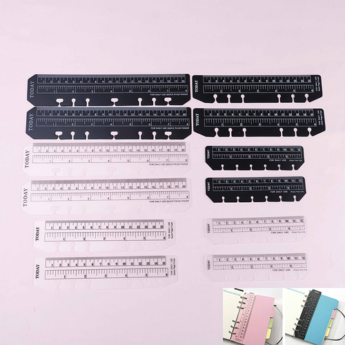 A5/A6/A7 6 Holes Ruler For Binder Planner