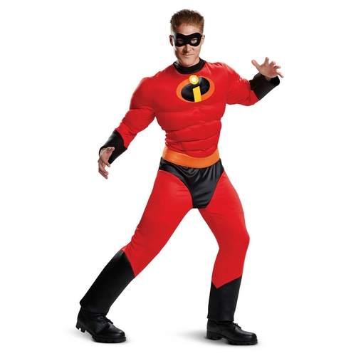 Disguise 275998 Halloween Incredibles 2 Mr. Incredible Classic Muscle 