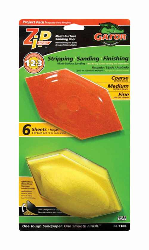 Ali Industries 1325265 Zip Sander Project Pack