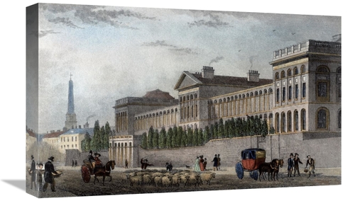 Global Gallery GCS-280034-22-142 22 in. Lunatic Hospital, St. Luke