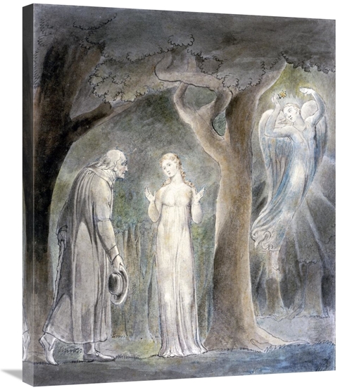 Global Gallery GCS-281717-30-142 30 in. Comus, Disguised as a Rust