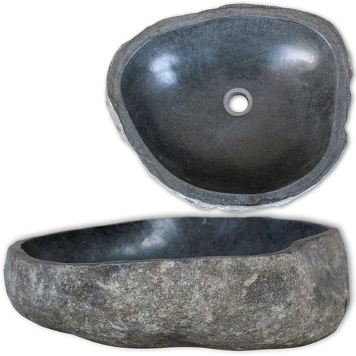 Basin River Stone Oval 11.8"-14.6"