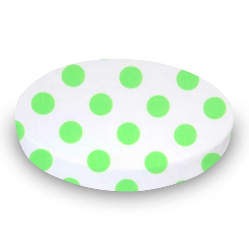 SheetWorld Fitted Oval Crib Sheet Fits Stokke Mini - 100% Cotton Woven