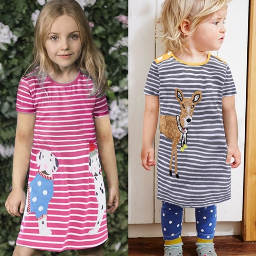 Dress Girl Toddler Infant Baby Kids Girls Cartoon
