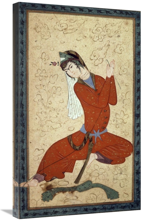 Global Gallery GCS-280031-30-142 30 in. Seated Woman at Rest Art Print