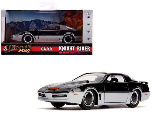 K.A.R.R. Black and Silver \Knight Rider\" (1982) TV Series \"Hollywood
