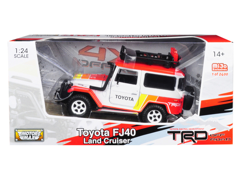 Toyota FJ40 Land Cruiser TRD White Limited Edition to 2,400 pieces