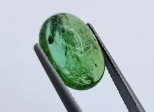 Natural tourmaline cabochon attractive loose stone 8.25cts