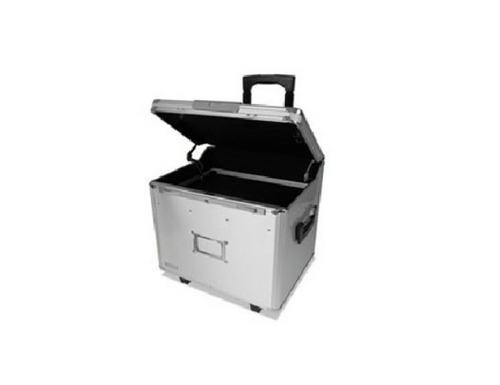 Locking Mobile File Chest With Electronic Digital Lock