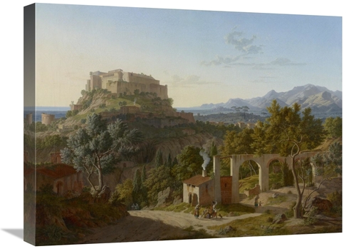 Global Gallery GCS-459973-1824-142 18 x 24 in. Landscape with the Cast