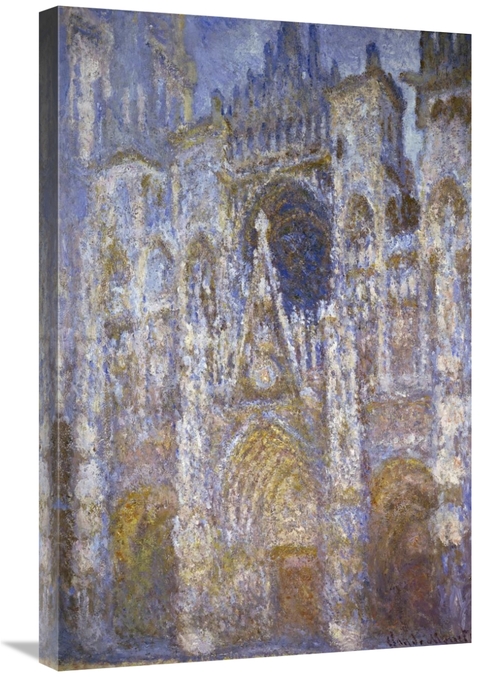 Global Gallery GCS-278699-30-142 30 in. Rouen Cathedral - The Portal&#