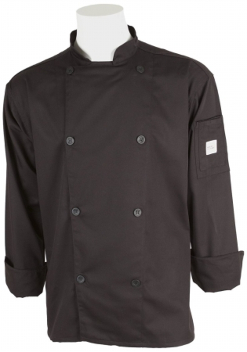 Mercer Tool M61010BK3X Genesis Unisex Chef Jacket, Black - 3X