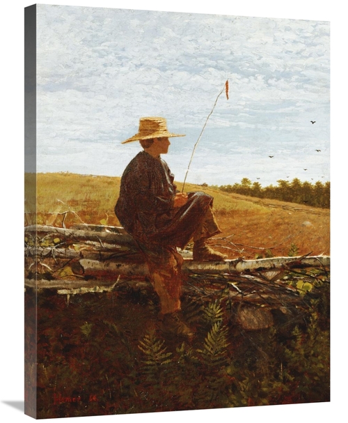 Global Gallery GCS-268134-30-142 30 in. On Guard Art Print - Winslow H