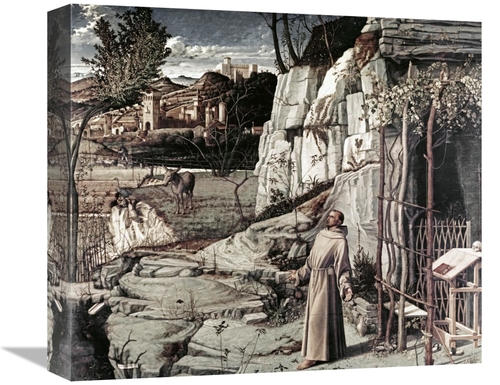 Global Gallery GCS-281700-16-142 16 in. Saint Francis in Ecstasy Art P