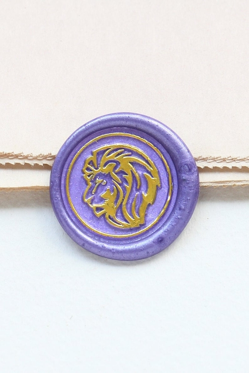 Lion head Wax Seal Stamp /lion wax seal Stamp