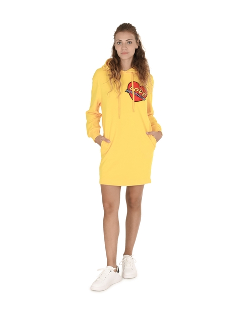 Love Moschino Womens Dress W 5 B24 80 M 4055 I60 YELLOW