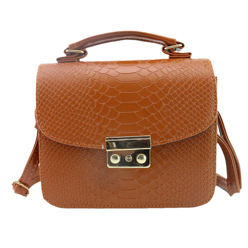 Women Messenger bag Crocodile Shoulder Bag