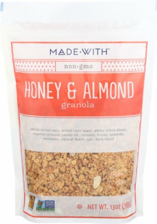 MadeWith 276877 13 oz Honey Almond Granola, Pack of 6