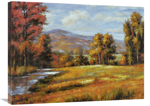 Global Gallery GCS-123270-2432-142 24 x 32 in. Autumn Trees II Art Pri