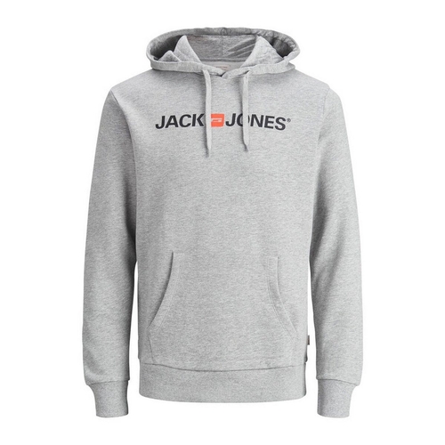 Men’s Hoodie Jack & Jones  JJECORP OLD LOGO 12137054 Grey