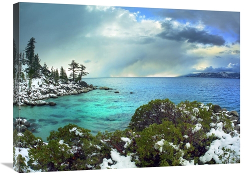 Global Gallery GCS-396012-2432-142 24 x 32 in. Memorial Point, Lak