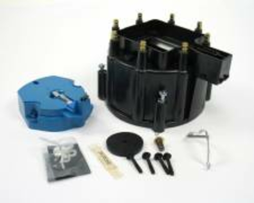 Pertronix Ignition PRTD4000 GM V8 Cap & Rotor Kit - Black