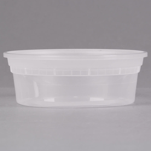 Pactiv L5008Y CPC 8 oz Deli Plastic Cup - Case of 480