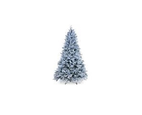 National Tree PEHM2-300S-75 7.5 ft. Feel Real Snowy Hamilton Spruce Hi