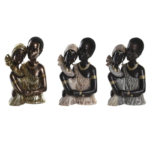 Decorative Figure DKD Home Decor 20 x 14,5 x 33 cm Beige Golden Brown