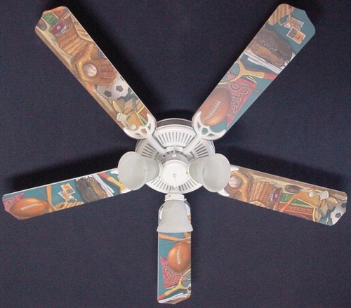 Ceiling Fan Designers 52FAN-KIDS-CS Classic Sports Ceiling Fan 52 in.