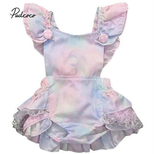 Pudcoco Baby Girls Fashion Clothes 1 piece Floral