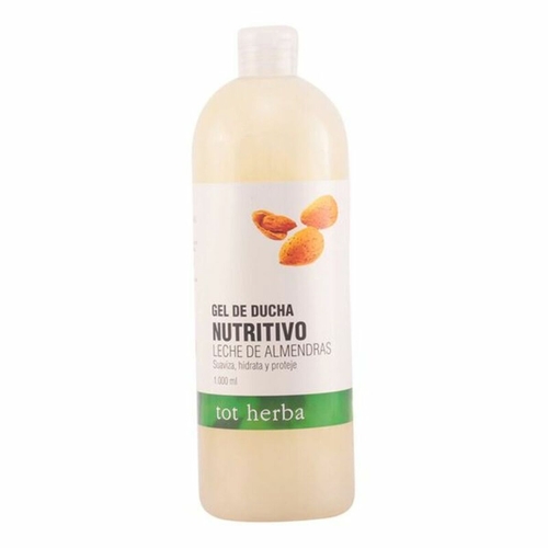 Nutritious almond milk shower gel Tot Herba (1000 ml)