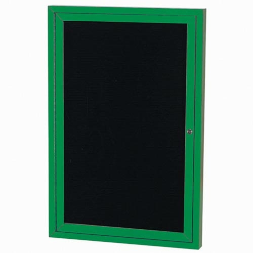 Aarco Products ADC4836G 48 in. H Enclosed Directory Cabinet - Green