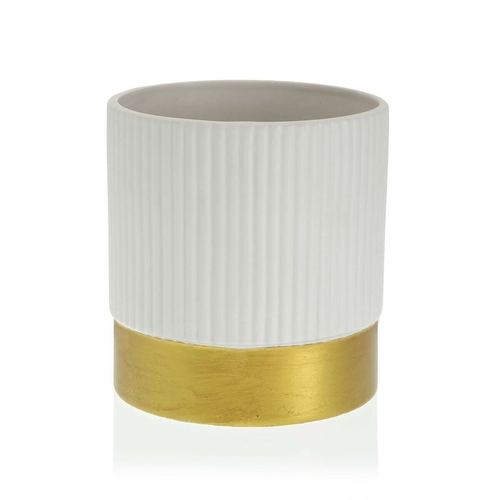 Plant pot Versa White Ceramic (16 x 17 x 16	 cm)