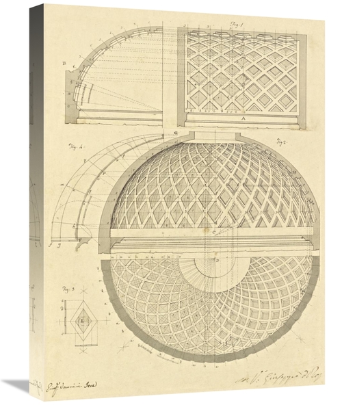 Global Gallery GCS-453961-1824-142 18 x 24 in. Plate 43 for Elements o