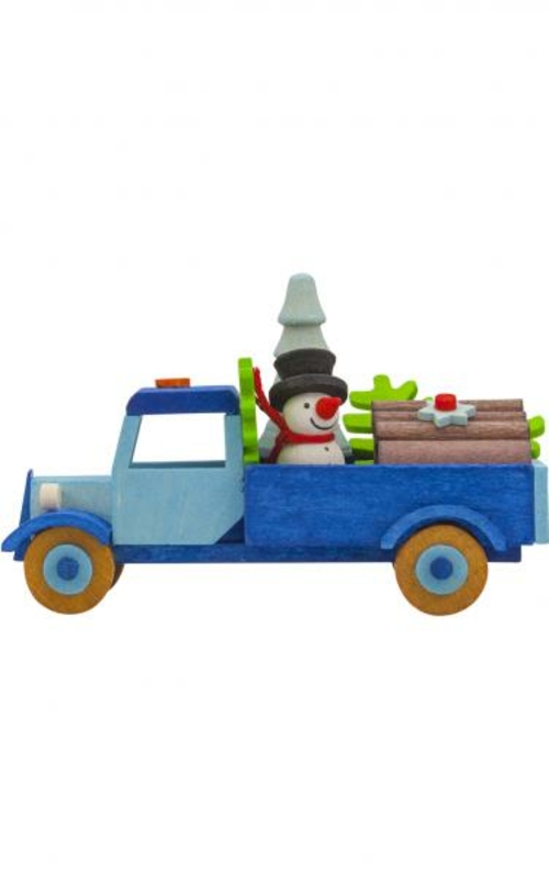 Alexander Taron 4782 Graupner Ornament - Truck with Snowman, Tree 