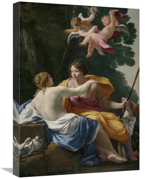 Global Gallery GCS-460057-1824-142 18 x 24 in. Venus & Adonis Art Prin