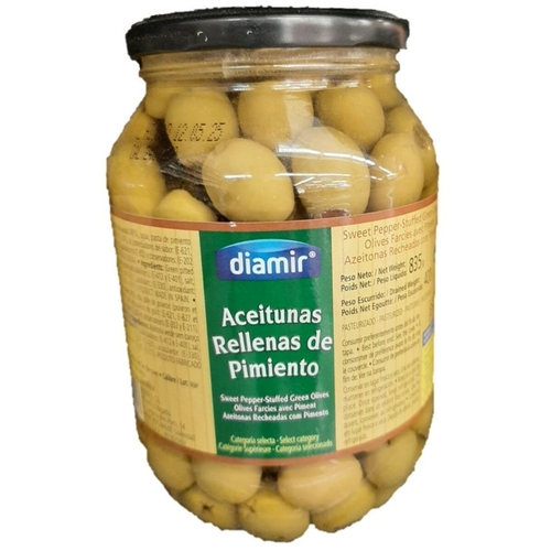 Manzanilla Olives Diamir 835 ml Peppers
