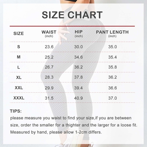 RAINBEAN TIK Tok Leggings Women Butt Lifting Workout Tights Plus Size