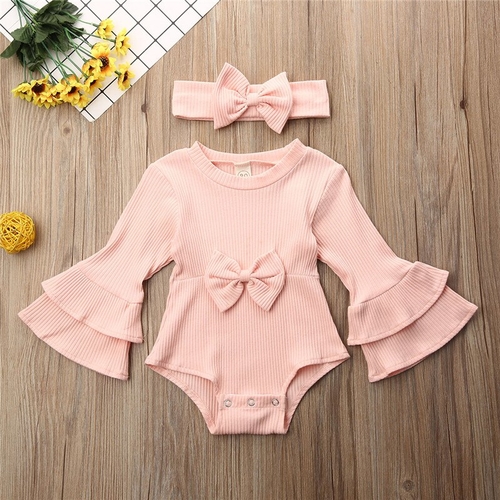 Pudcoco Autumn 2PCS Newborn kids Baby Girl Winter