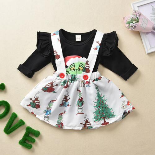 Pudcoco Autumn Newborn kids Baby Girl Christmas