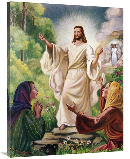 Global Gallery GCS-276724-40-142 40 in. Jesus Has Risen Art Print - Vi