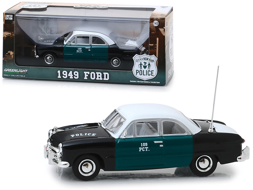 1949 Ford \New York City Police Department\" (NYPD) 1/43 Diecast Model