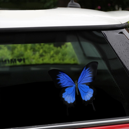 Car Styling Removable & Reusable Stickers Blue