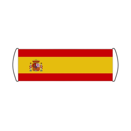 Bannière de défilement Drapeau de l'Espagne