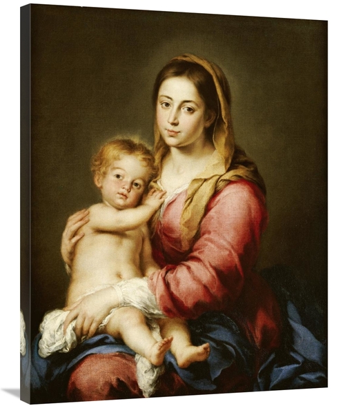 Global Gallery GCS-266931-36-142 36 in. The Virgin & Child Art Print -